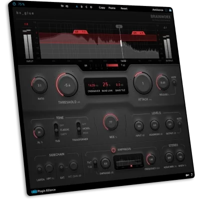 Plugin Alliance & Brainworx - bx_glue 1.0.1 VST, VST 3, AAX (x64) RePack by TCD [En]