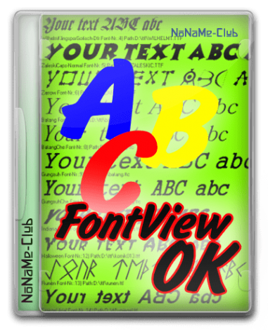 FontViewOK 7.37 + Portable [Multi/Ru]