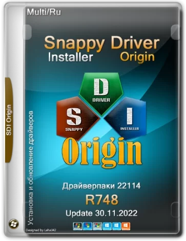 Snappy Driver Installer Origin R748 / Драйверпаки 22.11.4 [Multi/Ru]