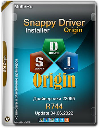 Snappy Driver Installer Origin R744 / Драйверпаки 22.05.5 [Multi/Ru]