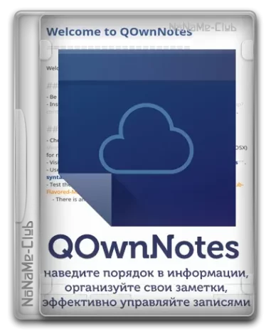 QOwnNotes 24.5.1 Portable [Multi/Ru]