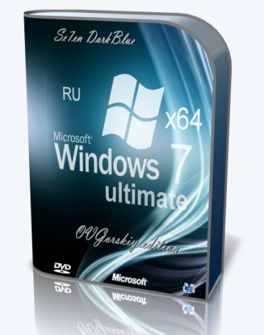 Microsoft® Windows® 7 Ultimate Ru x64 SP1 7DB by OVGorskiy 02.2023 1DVD